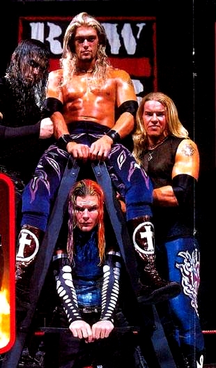 The New Brood - Edge & Christian width Hardy Boyz