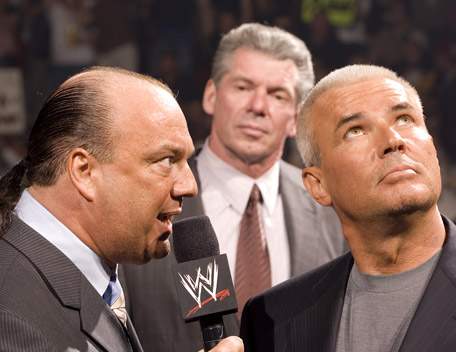 Paul Heyman (ECW), Vince McMahon (WWF), Eric Bischoff (WCW)